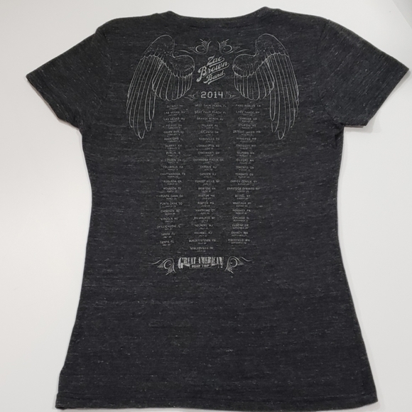 Zac Brown Band 2014 Tour Woman's T-shirt - Picture 4 of 7